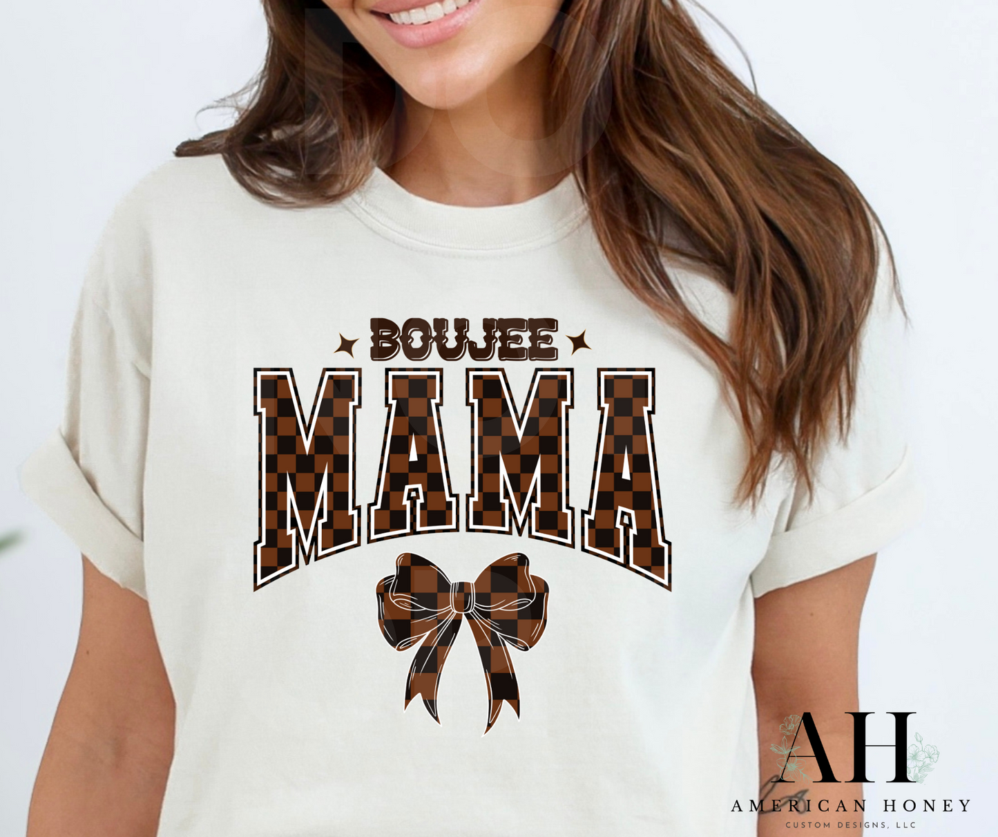 Boujee Mama Checkered