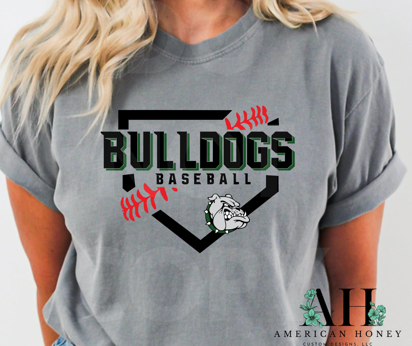 Bulldog Baseball Homeplate