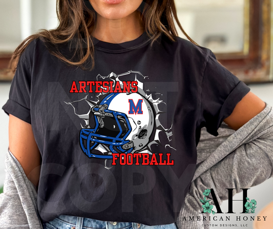 Artesian Football Helmet