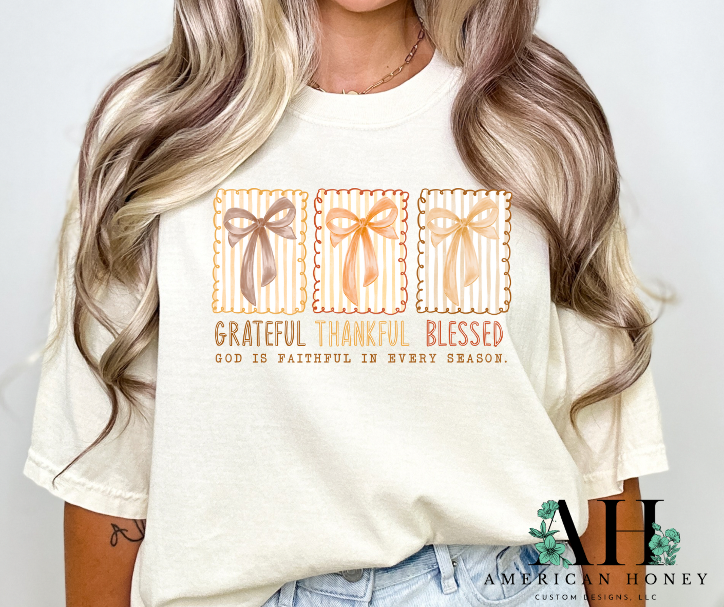 Grateful Thankful Blessed